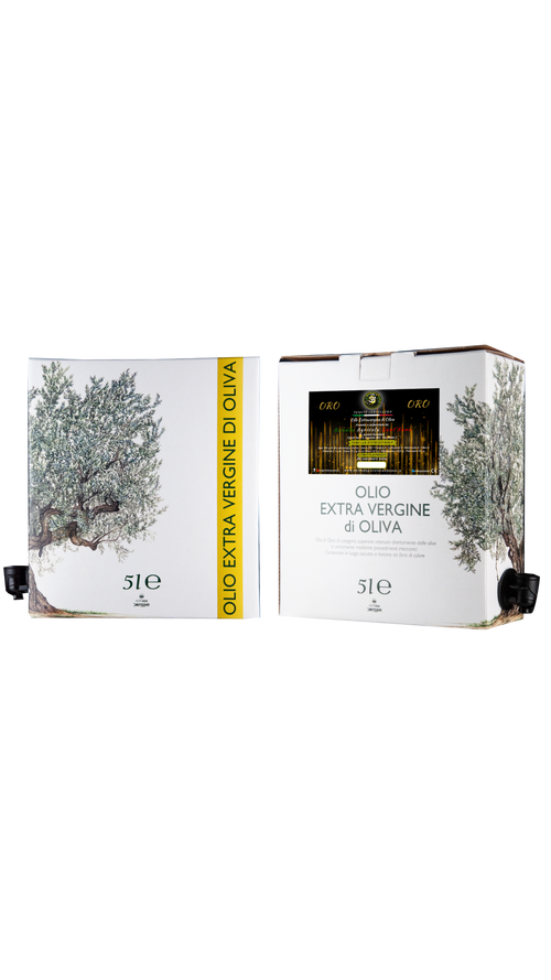 Olio Extravergine di Oliva - 2-4 Bag In Box da 5L.