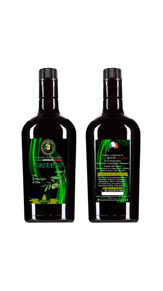 Olio Extravergine di Oliva - Bottiglie da 0,25L.